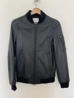 メンズ STUDIOUS レザージャケット ライダース MA-1 値下げ