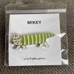 Lisa Larson Mikey ピンズ 緑 新品 リサラーソンのサムネイル