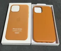 新品未開封-互换品iPhone 13mini Leather Caseのサムネイル
