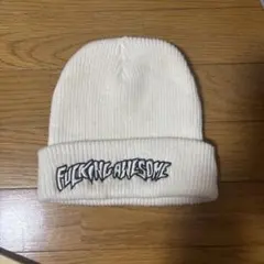 Fucking Awesome アイボリー ビーニー