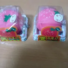 KAOMOCHI もちもち大福 静岡限定 いちご マスコット 2個セット