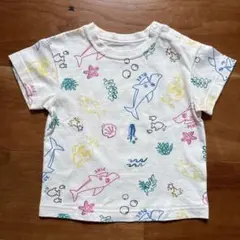 ベイビーシャーク　80cm GU Tシャツ