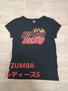 【ZUMBA】半袖Tシャツ ブラック HIPHOPのサムネイル