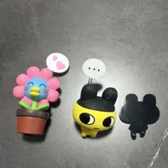 たまごっち　カプセルトイ　　えもふぃぐ　まめっち　くさっち
