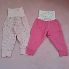 サイズ80 ぞうさんの腹巻付きパジャマ 2枚セット