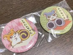 とっとこハム太郎【トラハムちゃん めがねくん】缶バッチ