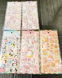 アニマルシール 5種類セット