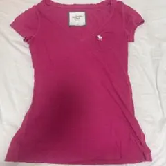 Abercrombie&Fitch ピンクTシャツ y2kのサムネイル