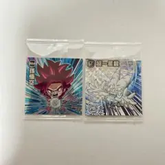 匿名配送　ドラゴンボールウエハースシール　シークレット含む2枚セット