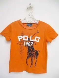 Ralph Lauren ラルフローレン 半袖Tシャツ オレンジ 100cm