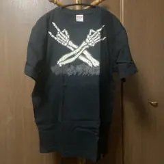 骸骨デザイン Tシャツ Lサイズ