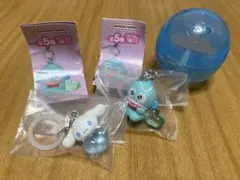 サンリオエモきゅん めじるしアクセサリー ガチャ シナモンロール/ ハンギョドン