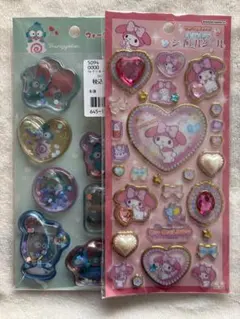 ウォーターシール　キラキラジュエルシール　ハンギョドン　　マイメロ　国内正規品