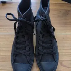 補修有）コンバース オールスター ブラック US9.5 28cm