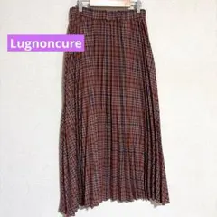 ロングスカート プリーツスカート チェック スカート