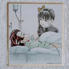 鬼滅の刃 特別放送版 提供イラスト 複製ミニ色紙 炭治郎 カナヲ