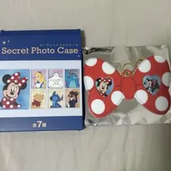 ディズニー シークレットカードホルダー フォトケース ミニー フィガロ ミッキー