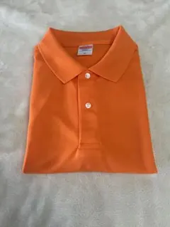 【美品】ドライポロシャツ ユナイテッドアスレ オレンジ Mのサムネイル