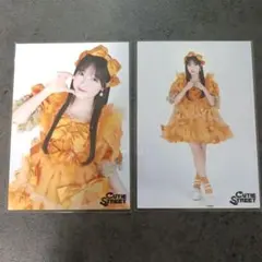 CUTIE STREET 川本笑瑠　1stワンマン衣装　生写真 2枚セット