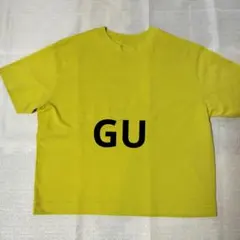 GU レディースイエロー 半袖Tシャツ Mサイズ
