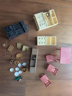 格安！！シルバニアファミリー 家具セット