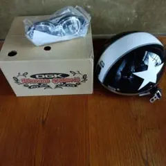 OGK Vintage Helmets 半帽 ゴーグル付のサムネイル