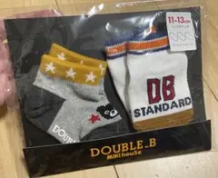 DOUBLE.B ベビー靴下 11-13cm 2足セット⭐︎最終値下げ⭐︎