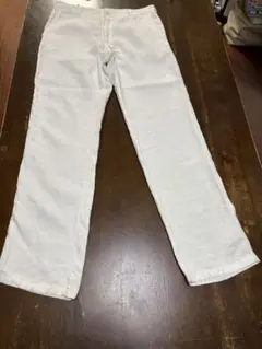 GWセール　Armani Collezioni リネン100% ワイドパンツ 白のサムネイル