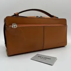 カステルバジャック　セカンドバック　IKETEI カモン　レザーバッグ　wジップ