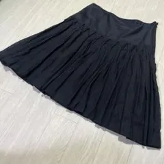 Yohji Yamamoto 本ライン 黒 プリーツスカート サイズ1 - メルカリ