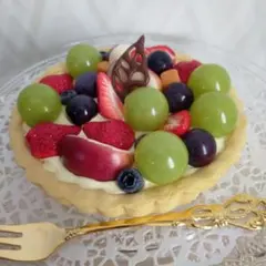 ★週末限定価格★お値下げ中☆フェイクスイーツ　フルーツタルト