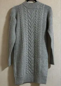 L⭐︎ユニクロ　ニットワンピース