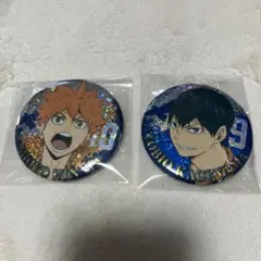 日向翔陽 影山飛雄 缶バッジ 2個セット