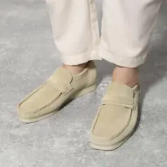 「CLARKS」 WALLABEE LOAFER/ワラビーローファー　uk8