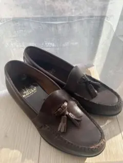 REGAL リーガル　ブラウン　タッセル付きローファー　23.5cm