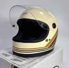 シールドおまけ LEAD RX-100R Ⅱ ヘルメット 族ヘル旧車 IVORY - メルカリ