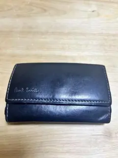 Paul Smith psk902 牛革　キーケース　ブラック