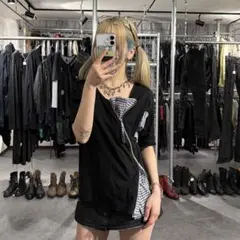 Vivienne Westwood ヴィヴィアン　ドッキング　変形zip 半袖のサムネイル