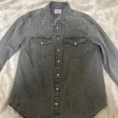 Levi's グレー デニムシャツ M