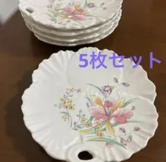 HANZAN】美品 花柄 日本製 陶器皿 6枚セット 角皿 - メルカリ