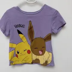 H&M ポケモン　半袖　Tシャツ　イーブイ　ピカチュウ