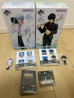 銀魂 銀八先生 一番くじ A賞 B賞 フィギュア　カード　ラバーチャーム　他