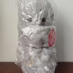 ブランケット付きぬいぐるみ　あざらし　グレー