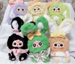 こ*う様 Babythree 6体セット　ぬいぐるみ　リリタウンうさぎおかえりう
