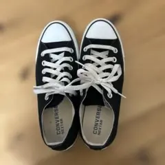 【美品】コンバースオールスター　24センチ　ブラック