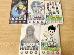 HUNTER×HUNTER 33巻　34巻　36巻〜38巻　セット