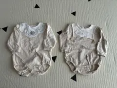 バースデイ　コトリ　ロンパース 80 ダンボ