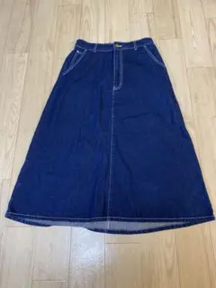 coen デニムロングスカート