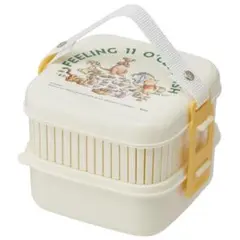 プーさん　2段ピクニックランチボックス　弁当箱　ディズニー　★新品★