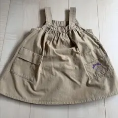 最終！Noel aime BeBe ブラウン　ワンピース　チュニック　90のサムネイル